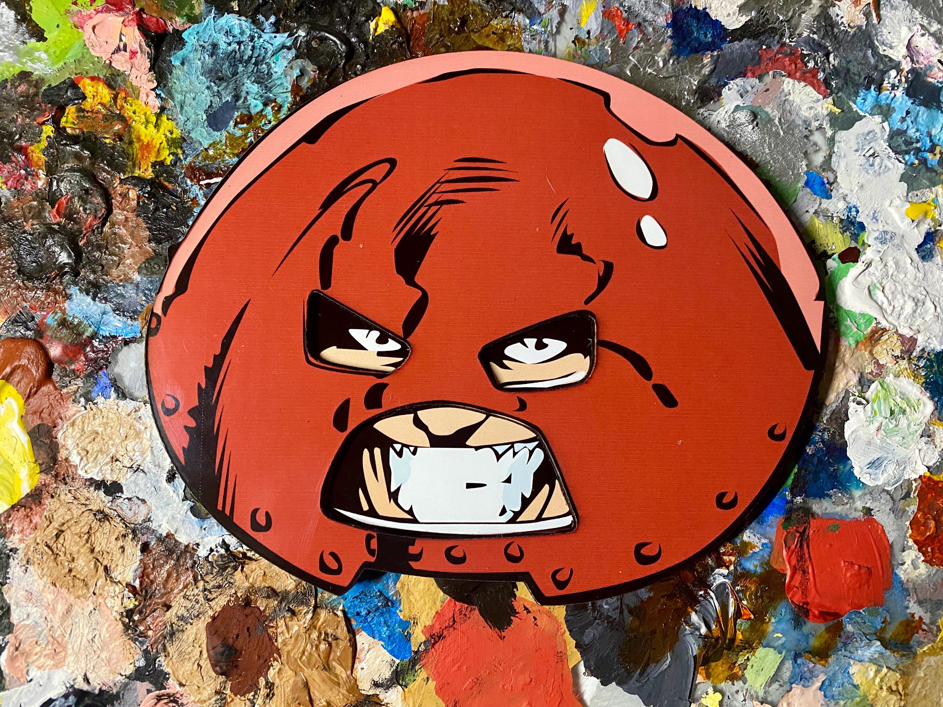Marvel Juggernaut Wooden Comic Head – X-men Villain Decor - Etsy