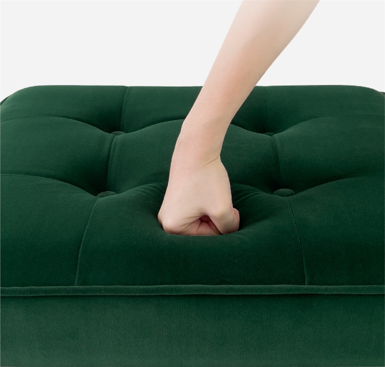 Tufted Velvet Bench Cushion Cushion for Nook Personalize Etsy