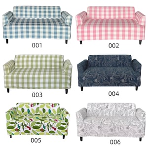 Custom IKEA HEMLINGBY sofa cover - Cotton printed full wrap sofa cover - 2 seater cover - Home decoration - Living room decoration