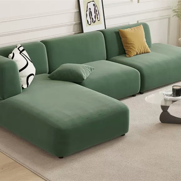 Funda elástica para sofá - Funda para sofá antipolvo - Funda para sofá para tres personas - Cojín para silla - Decoración del hogar - Decoración del salón