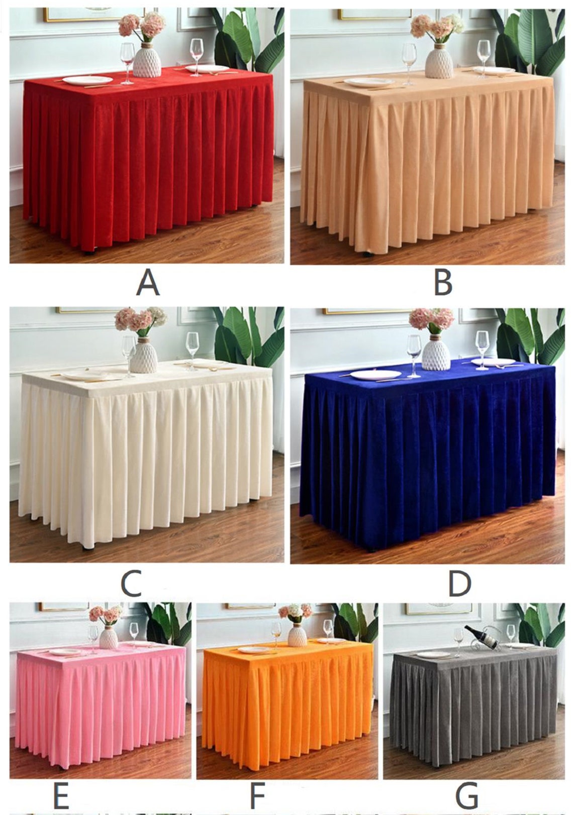 Conference Table Drop Cover, Tablecloth for Business, Tablecloth for ...