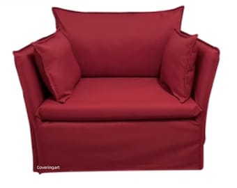 IKEA  BACKSÄLEN  Sofa Cover - Cotton Sofa Cover - Linen Sofa Cover - Home Decor - Pillow Covers - Cushion Sofa Cover - Slipcovers