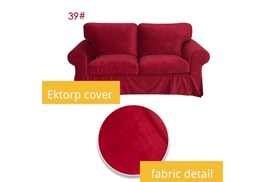 Ektorp 2 Seat Coveringcustom Sofa Coverikea Sofa Slipcover Etsy