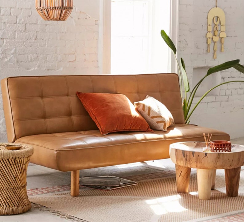 Personalize Faux Leather Cushion Custom Bench Leather Etsy