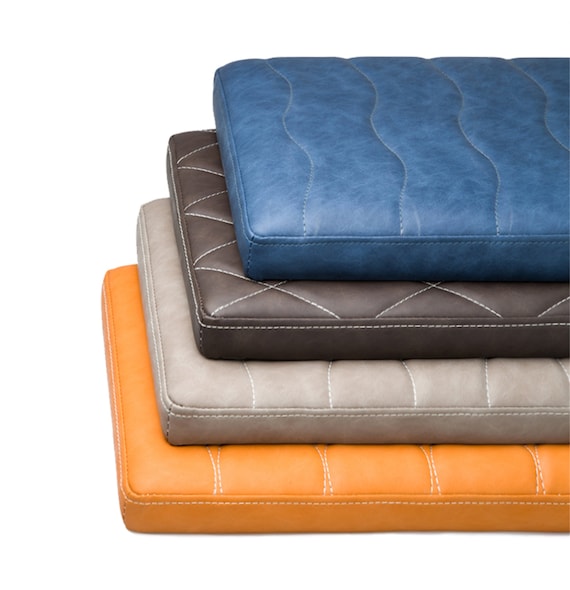 Personalize Faux Leather Cushion Hotel, Leather Seat Pads