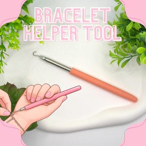 Bracelet Helper Tool – One-Hand Bracelet Fastening Aid, Jewelry Clasp Helper, Gift for Jewelry Lovers