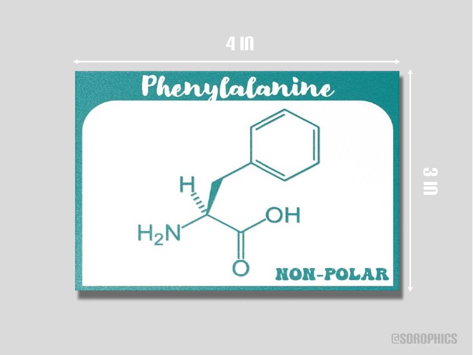 Organic Chemistry Flashcards, Printable Chemistry Flashcards, Amino