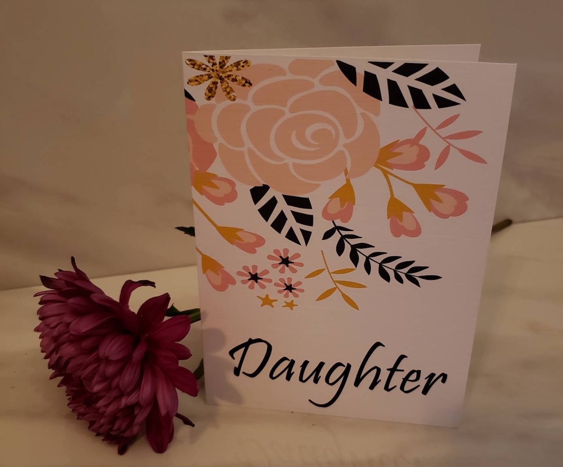 Daughter Mother's Day Card Etsy