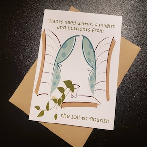 Nurturing Mom Mother&#39;s Day Card
