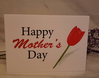 You Deserve Flowers, Mother's Day Card