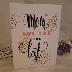 Single Mom, Mother&#39;s Day Card