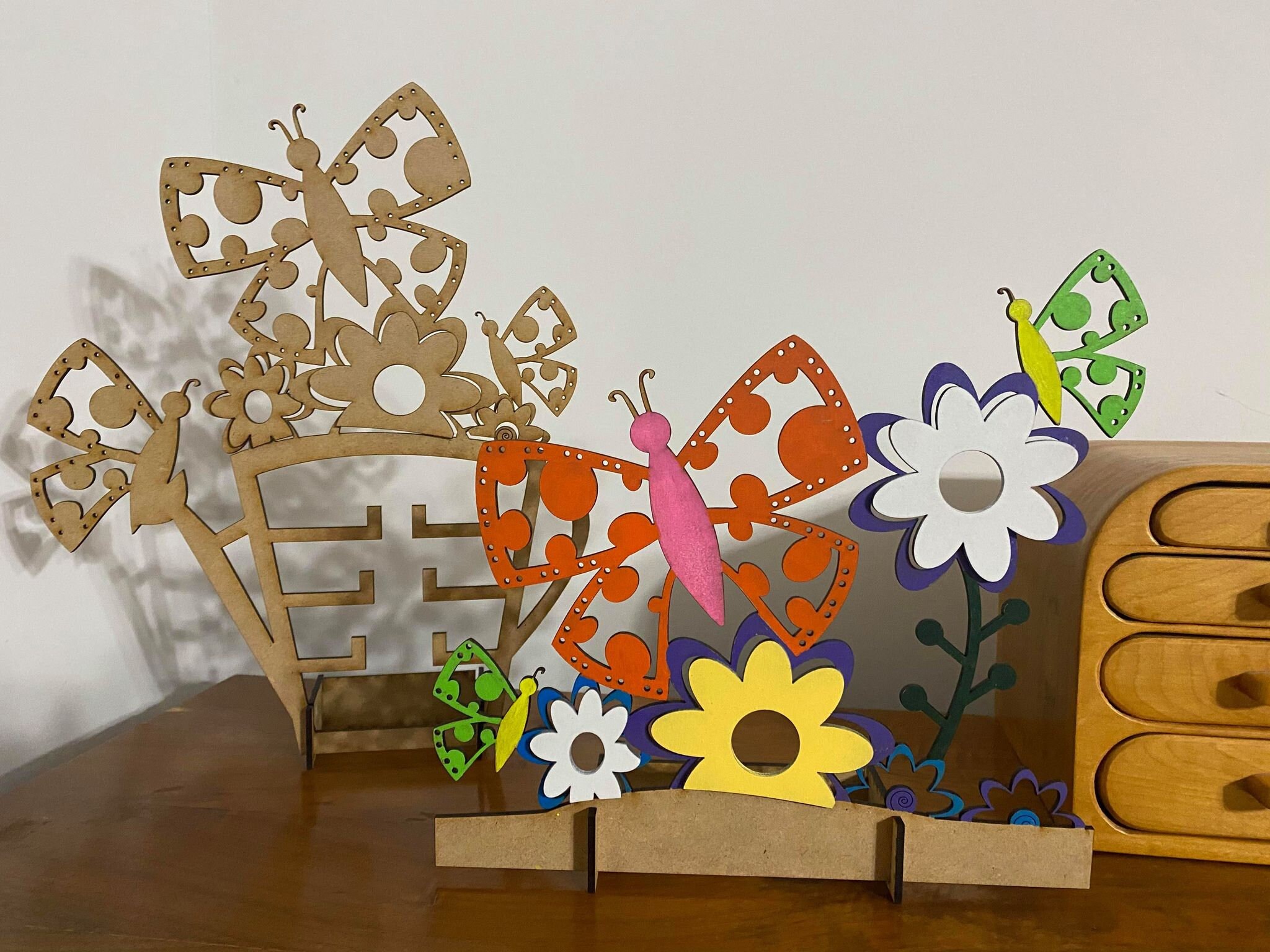 Butterfly Jewelry Holder Svg Pdf Png Ai Digital Cut File Instant