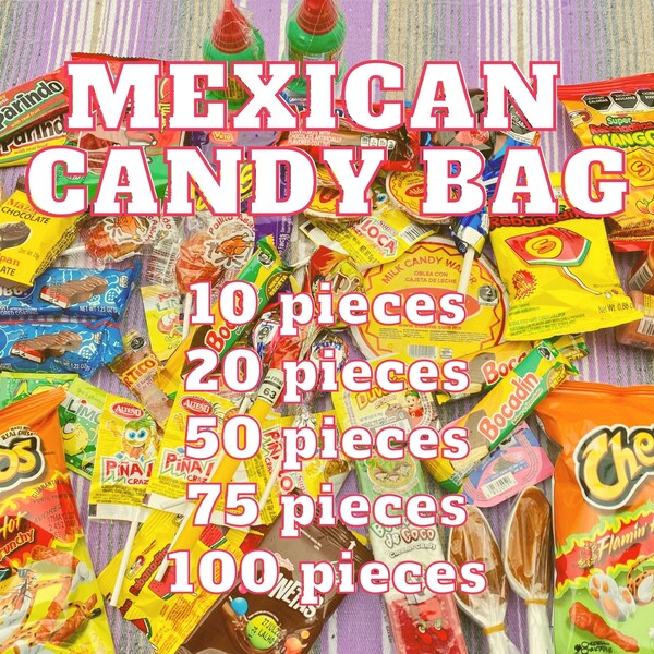 Mexican Candy Bags Etsy