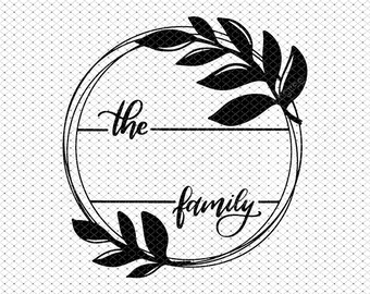 Download Family Name Svg Free Etsy