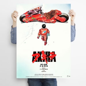 Affiche de film Akira 1988, impression de haute qualité, affiche de film danimation, affiche cyberpunk post-apocalyptique Katsuhiro Otomo, affiche de manga image 5