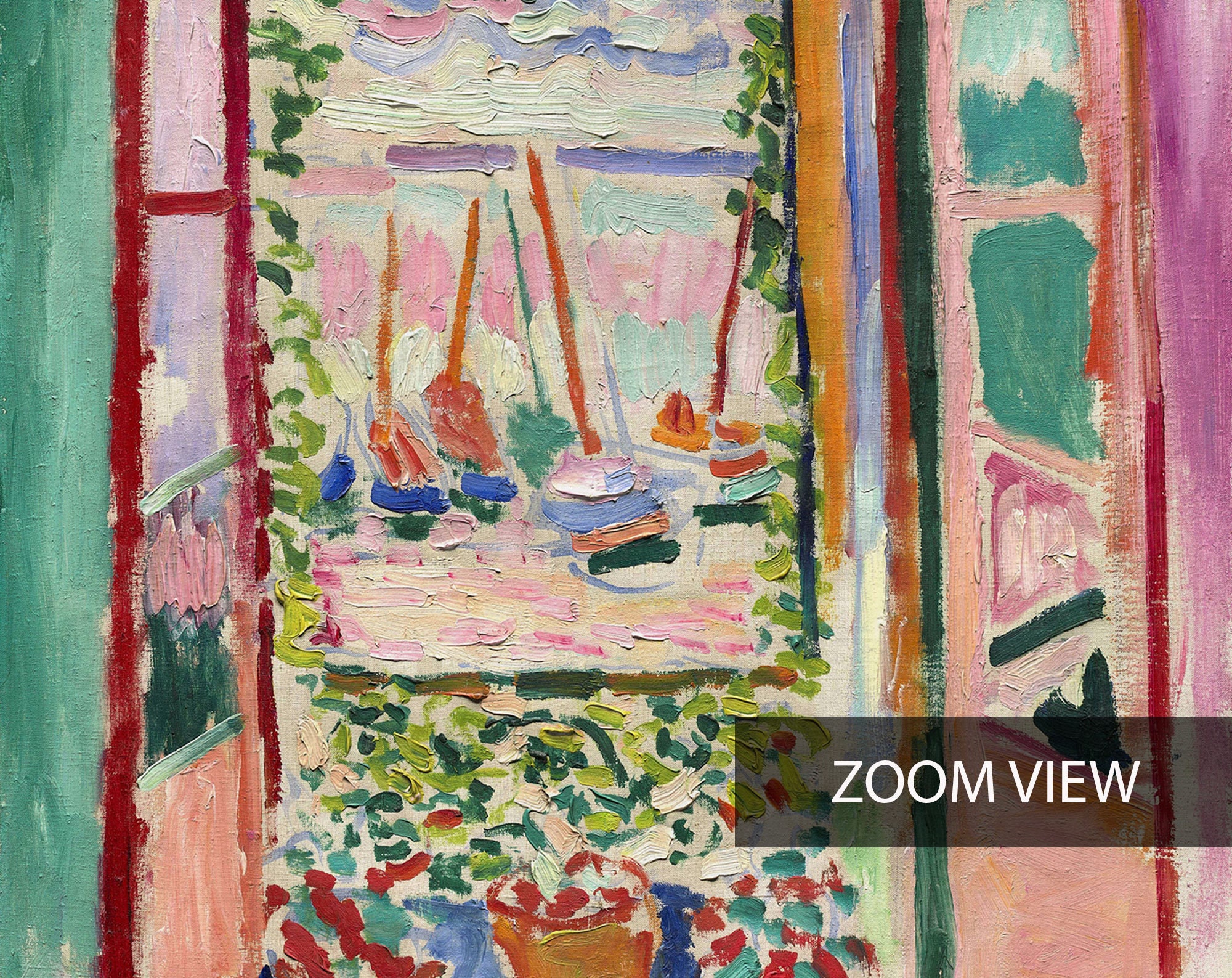 Henri Matisse offenes Fenster bei Collioure Matisse Etsy