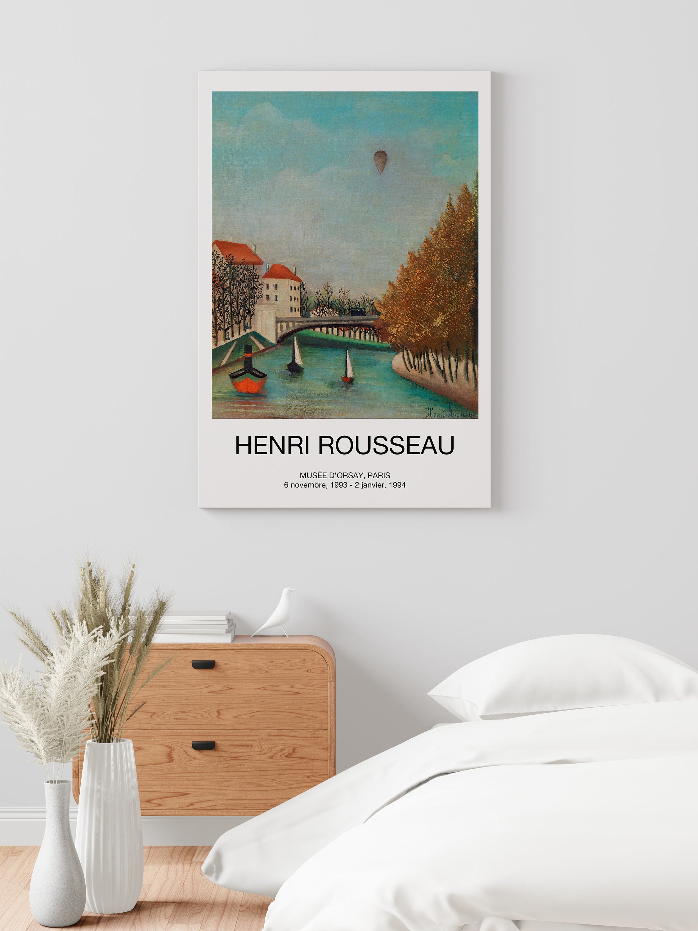 Henri Rousseau Poster Impressionism Pont De Sèvres Rousseau - Etsy UK