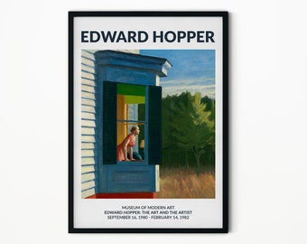 Edward Hopper Art Poster, Art Print, Tentoonstelling, Cape Cod Ochtend, Moderne Amerikaanse Kunst, Beroemde Schilderkunst, Home Decor, Kunst aan de muur