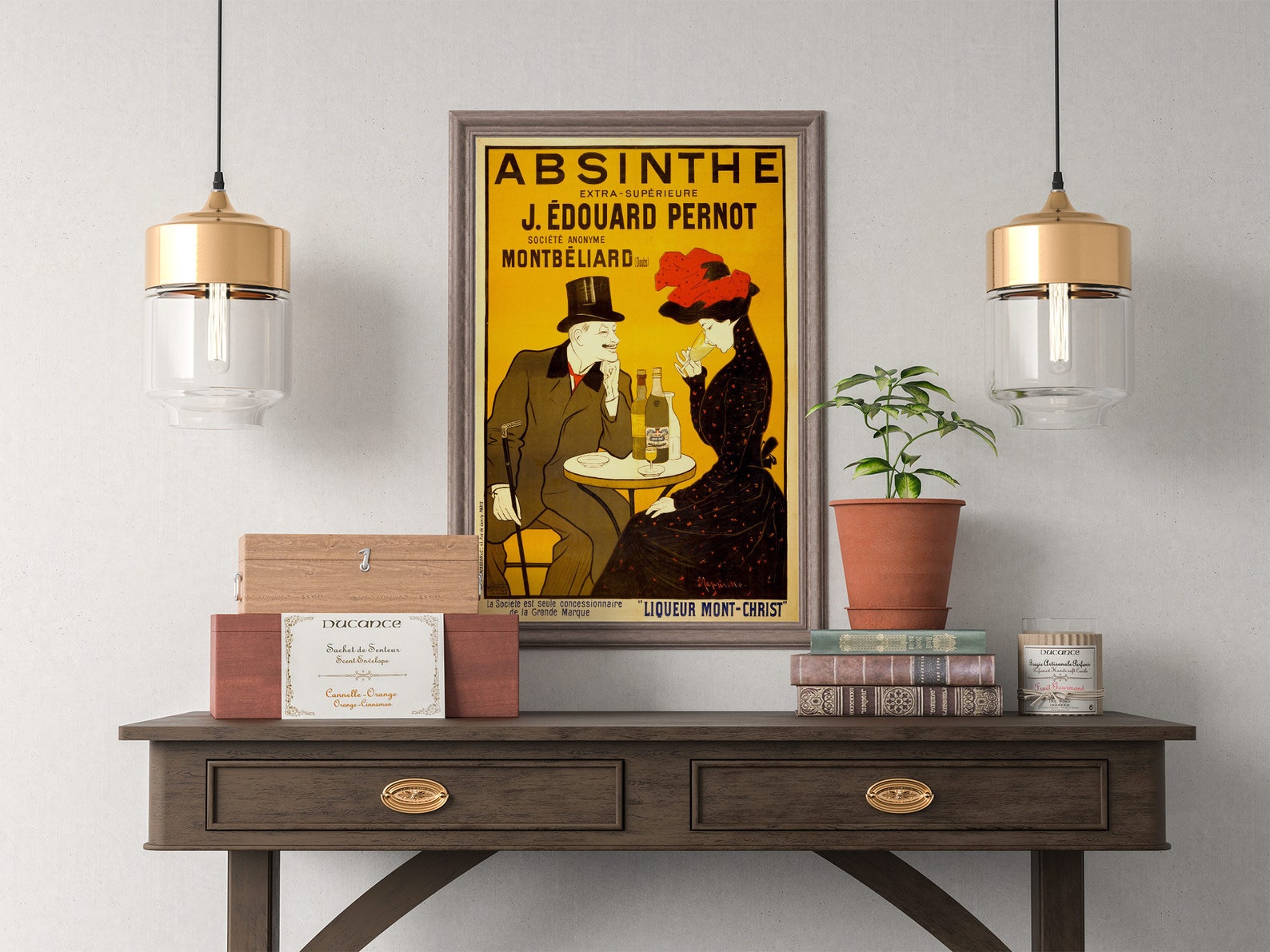Absinthe Robette Poster Edouard Pernot French Retro Vintage Etsy UK