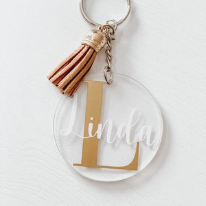 Personalized Keychain |Personalized Gift | Birthday l Mother's Day | Christmas gift for grandma, grandpa, mother, father, colleagues