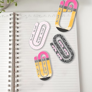 Teacher Appreciation Gift, Personalized Jumbo Paper Clip, Teacher Gift Idea, Back To School Gift, Paper Clip, Personalized Teacher Gift