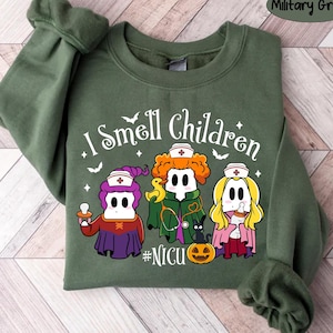 Halloween NICU Nurse Shirt, Neonatal Intensive Care Unit Nurse Shirt, Halloween Nurse Shirt, Spooky Nurse Halloween Shirt, Nicu Crew Shirt