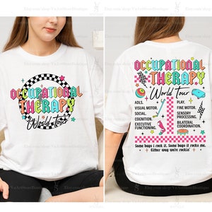 Occupational Therapy Tour Shirt, Occupational Therapist Shirt, Occupational Therapy Shirt, OT Shirt, COTA OTA Shirt, New Ot Gift
