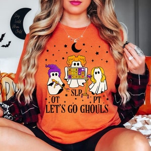 SLP OT PT Shirt, Slp Ot Pt Team Halloween, Therapy Squad Shirt, Occupational Therapy, Speech Therapy, Physical Therapy, Therapy Team Shirt