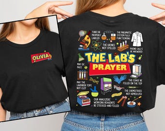Lab Week 2026 Shirt, The Lab's Prayer Shirt, Medical Lab Science, Laboratory Gift, Lab Tech Team Shirt, Lab Scientist Med Tech, Lab Tech Tee