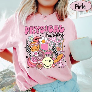Physical Therapy Shirt, Retro Physical Therapist Shirt, PT Shirt, PTA Shirt, Pediatric PT Shirt, Physical Therapist Assistant, Dpt Gift