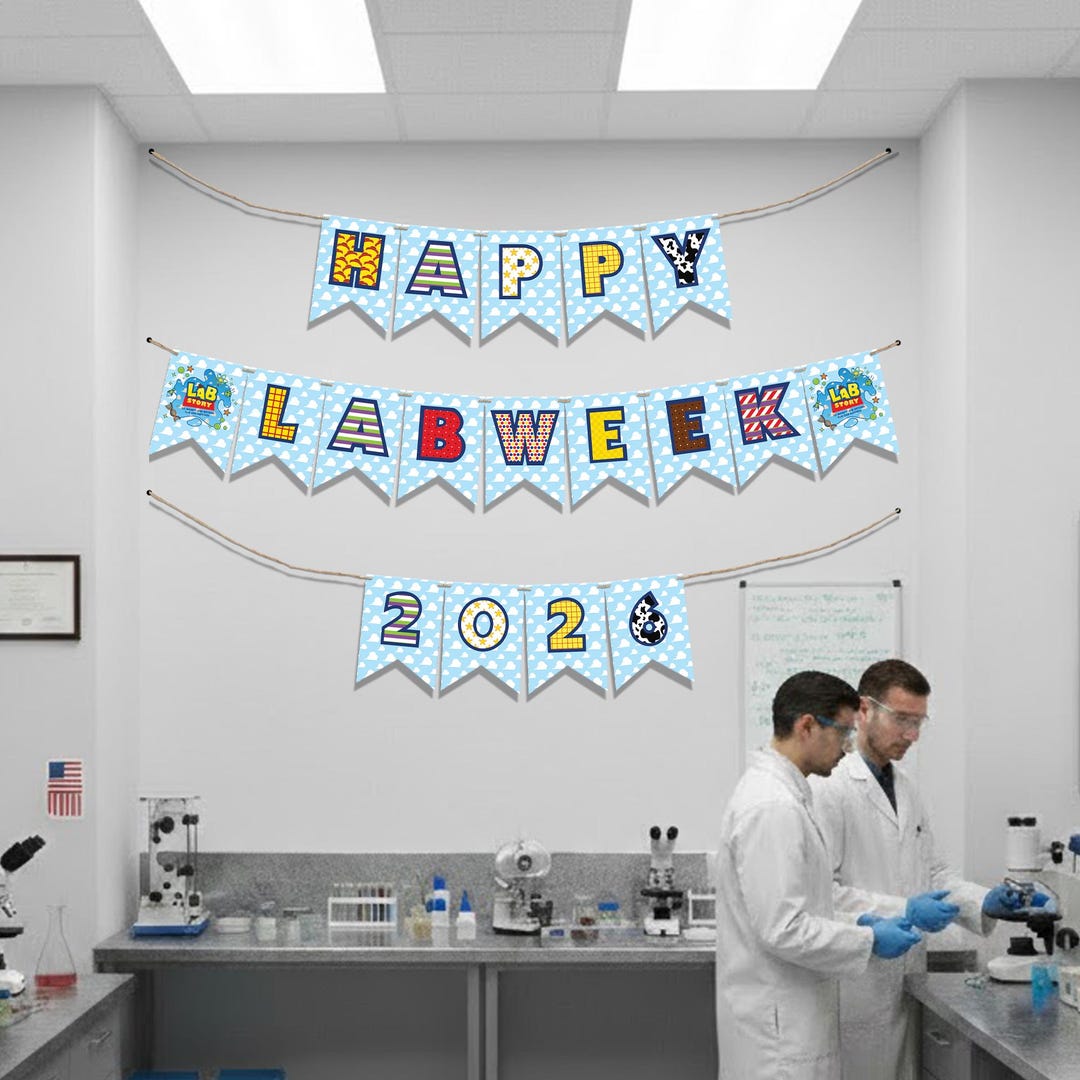Lab Week 2026 Banner Decor, Medical Lab Tech Clinic Decor, Lab Story ...