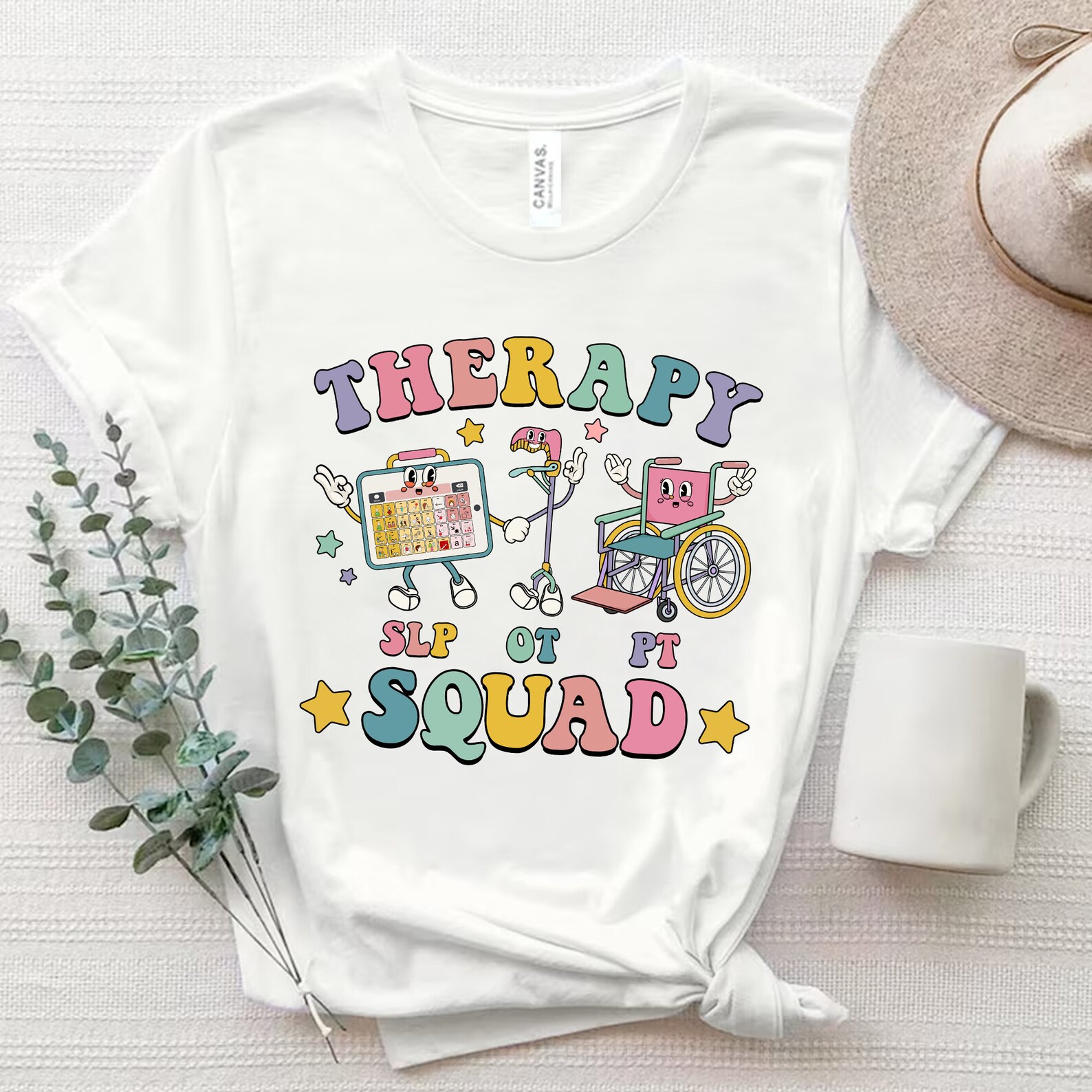 Therapy Squad Shirt, SLP OT PT Shirt, Speech Language Pathologist ...