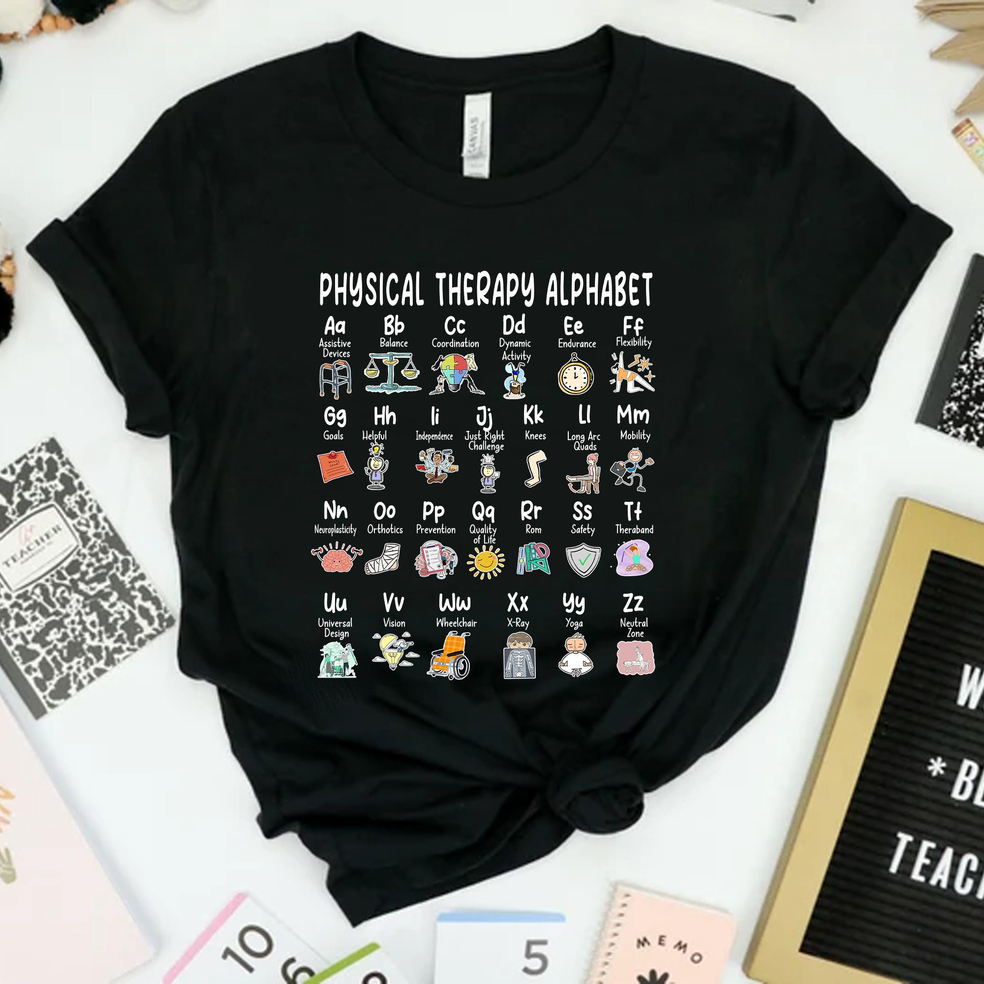 Physical Therapy Shirt, ABC of Physical Therapy Shirt