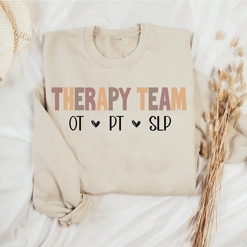 SLP OT PT Shirt, Rehab Therapy Shirt, Therapy Team Shirt, Speech ...