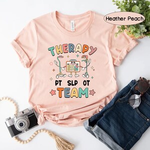 Therapy Team Shirt, SLP OT PT Shirt, Rehab Therapist Shirt ...