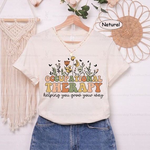 Colorful Occupational Therapy Shirt Super Ot Squad T-Shirt Colorful Occupational Therapy Shirt Super Ot Squad T-Shirt
