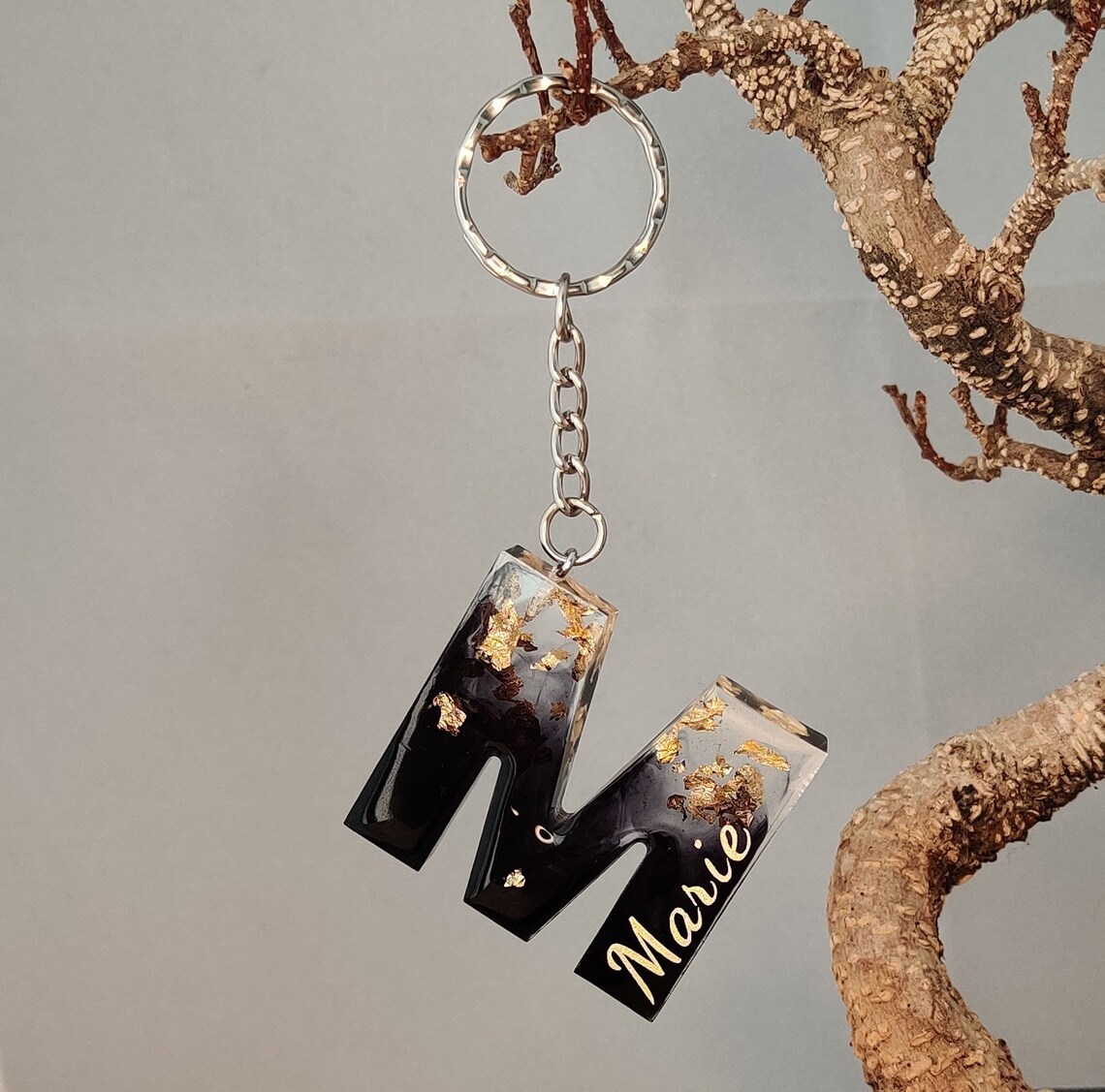 Llavero de letras personalizable Etsy
