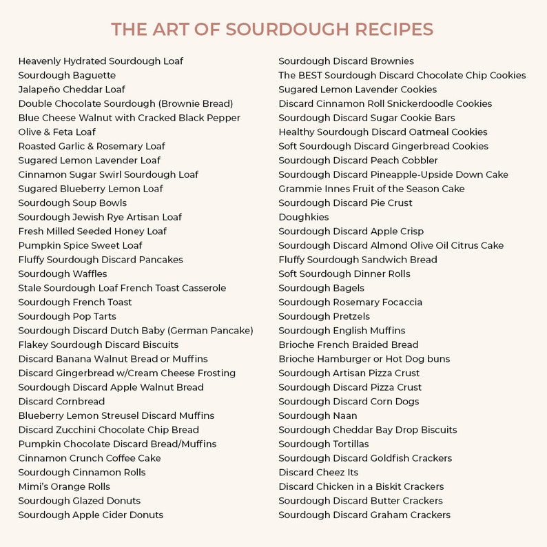 The Art of Sourdough Digital Cookbook image 10