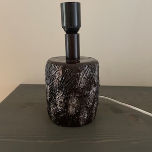 Vintage ceramic lamp base