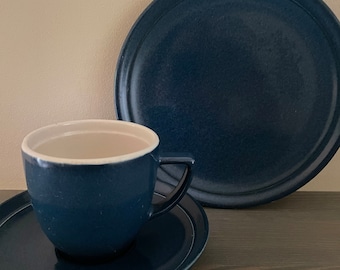 Kermansavi Finland ceramic trio- cup, saucer and plate