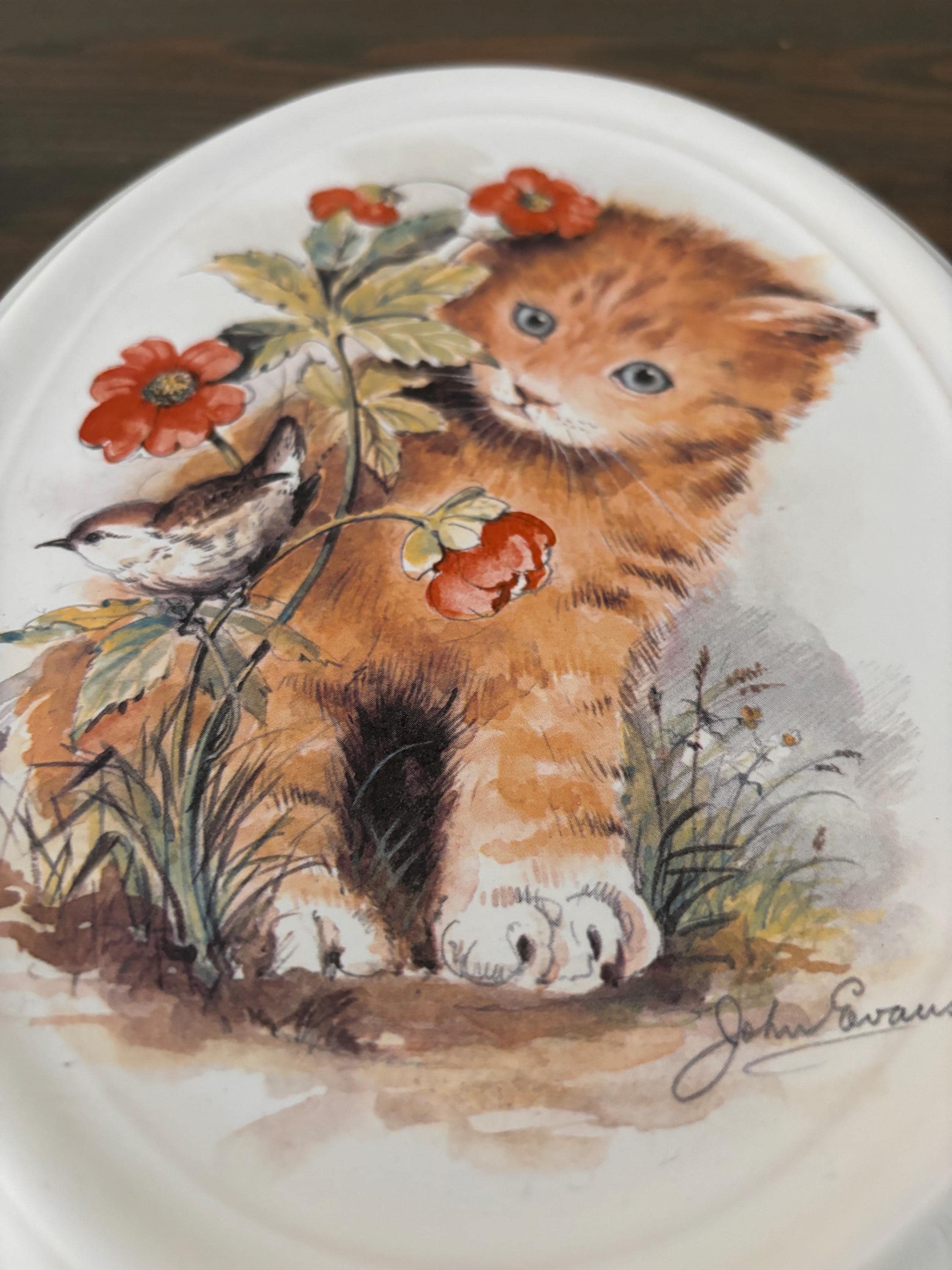 壁掛け　絵画　陶器 ガブリエル スウェーデン 陶器の壁画 - Etsy 日本