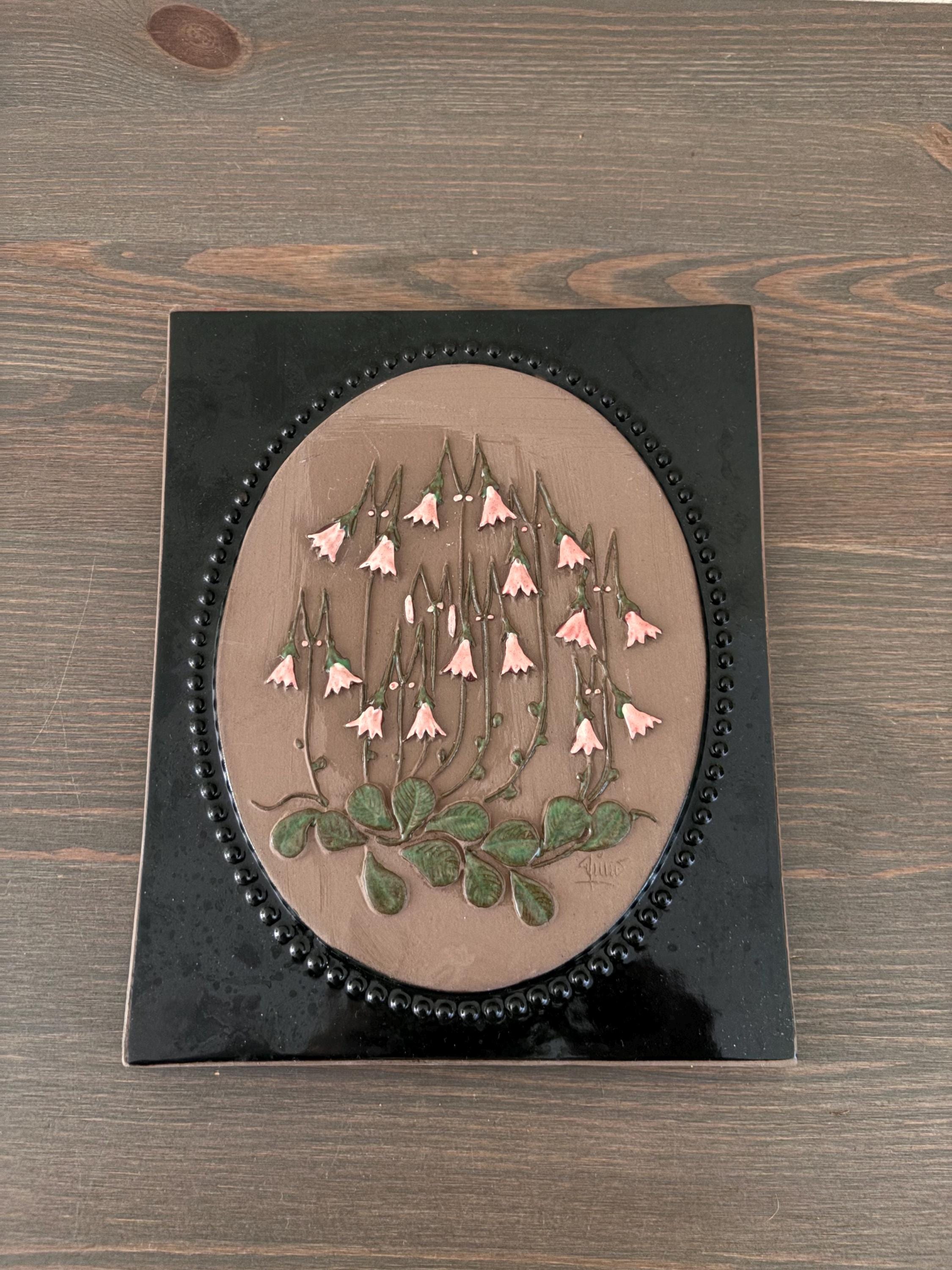 JIE Gantofta Sweden Ceramic Wall Plaque - Etsy