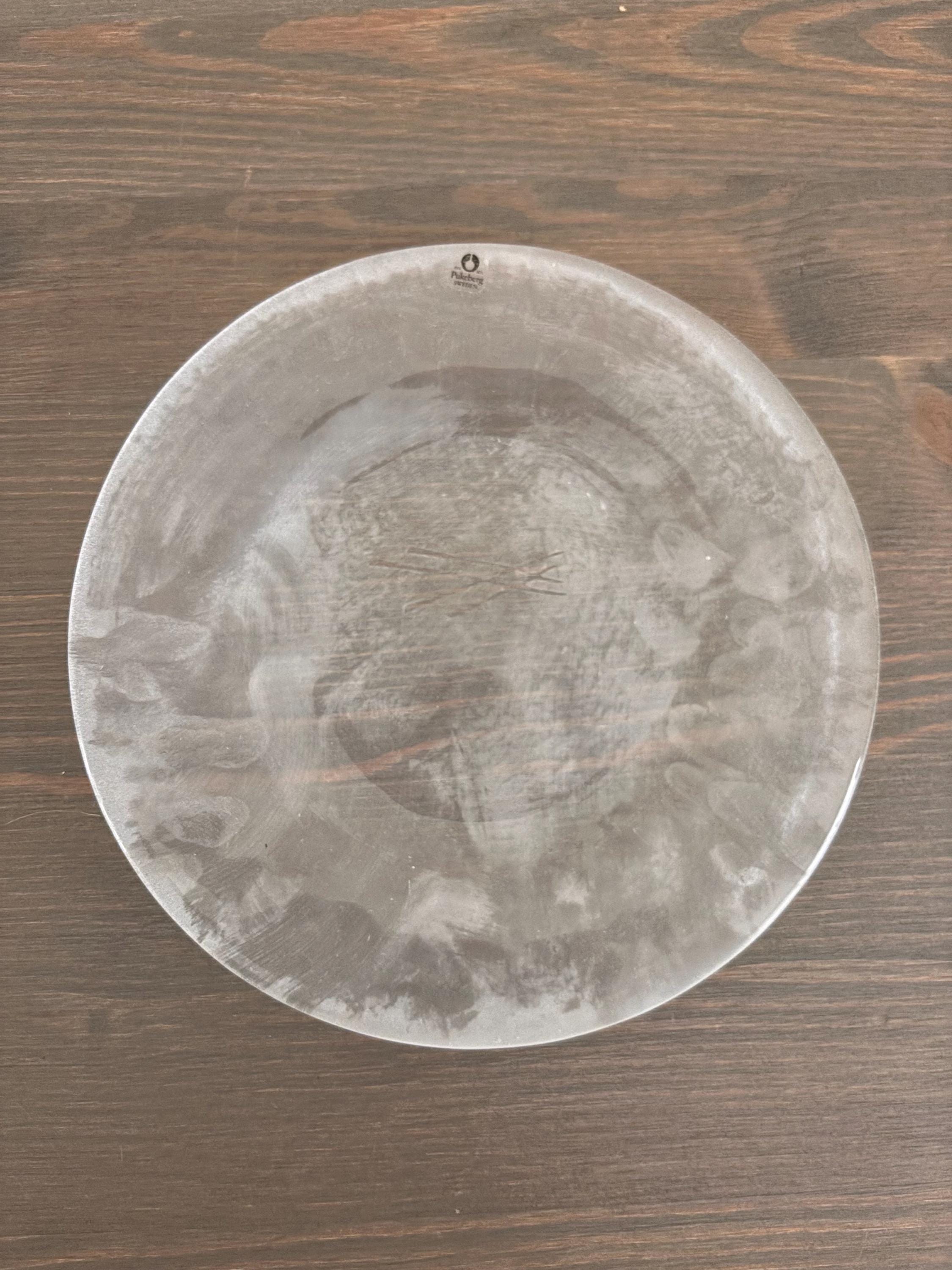 Pukeberg glass plate - Etsy 日本
