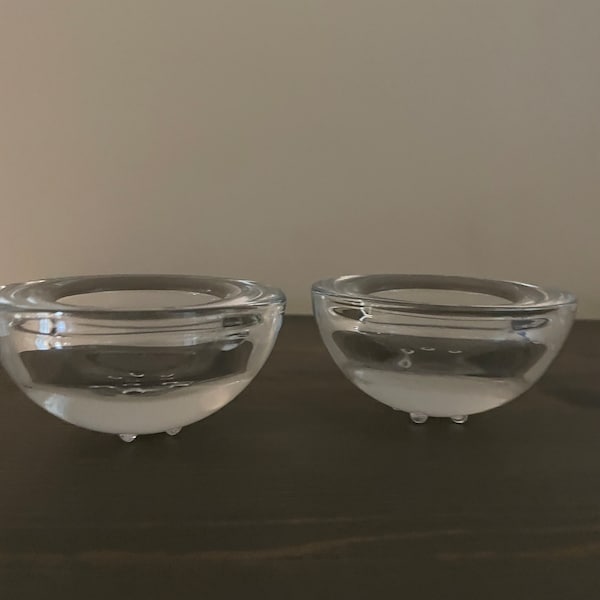 2 bougeoirs Iittala Ballo