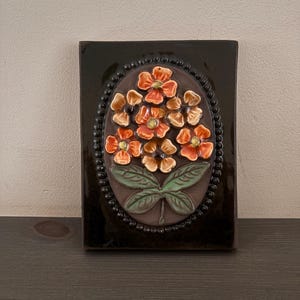 JIE Gantofta Sweden ceramic wall plaque