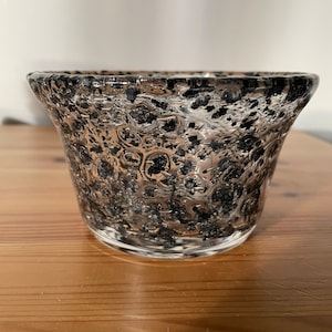 Vintage Bengt Orup glass bowl