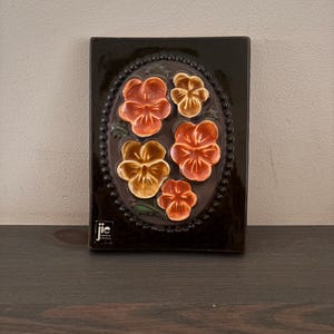 JIE Gantofta Sweden ceramic wall plaque