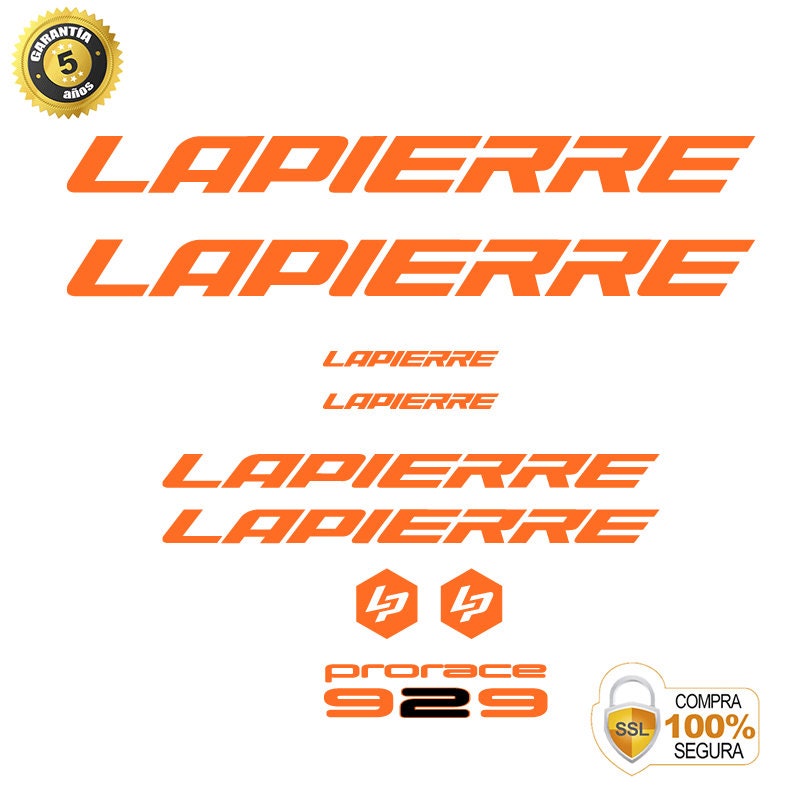 Frame Bike Stickers LAPIERRE Prorace Bike Stickers Fahrrad Etsy UK