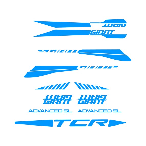 Frame Bike Stickers Giant TCR Bike 