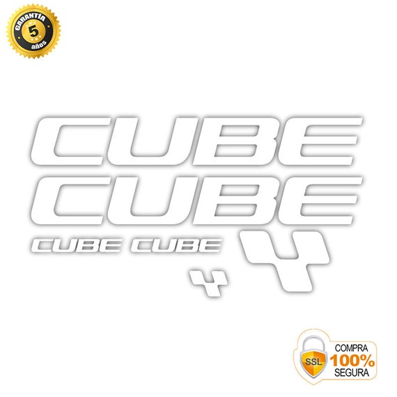 Frame Fietsstickers Cube 6 logo's Fietsstickers Fahrrad | Etsy België
